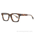 Optische Brille von High -End -Vintage -Acetatrahmen